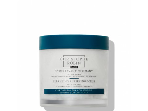 Christophe Robin CLEANSING PURIFYING SCRUB galvos odos šveitiklis su jūros druska 250ml